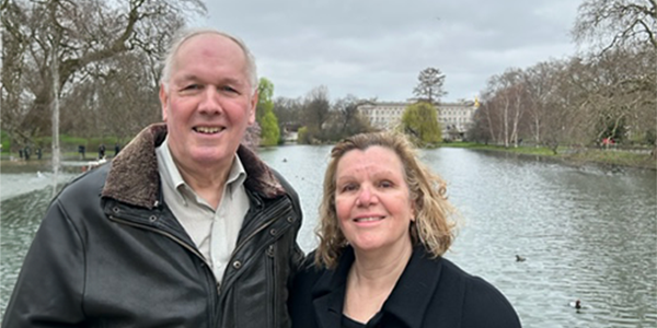 Regina and Jaap Ketting, Make Their Membership in the Union Family Official with an IRA Gift